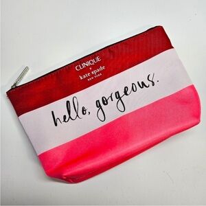 Clinique x Kate Spade Cosmetic Bag new travel accessory bag